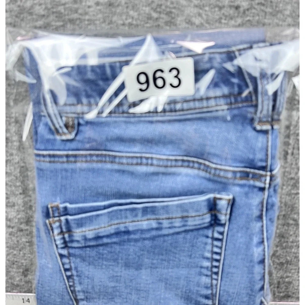 Democracy Jeans Womens‎ 8 Blue Skinny Ab Technology Stretch Denim Cotton Blend